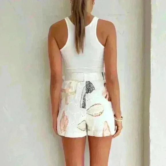 Palm Noosa Rummy Shorts In Shells AU12 - Picture 4 of 10